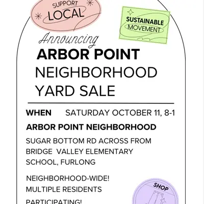Arbor Point Neighborhood Yard Sale