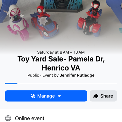 Toy Yard Sale