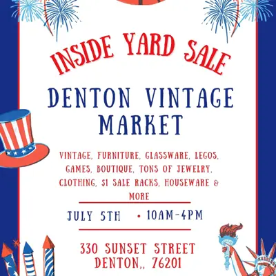 Inside Yard Sale