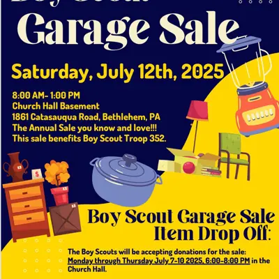 Huge Parish Wide Yard Sale at Notre Dame Church