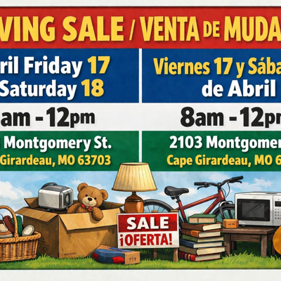 Moving Sale