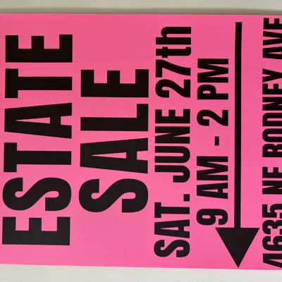 Partial Estate Sale
