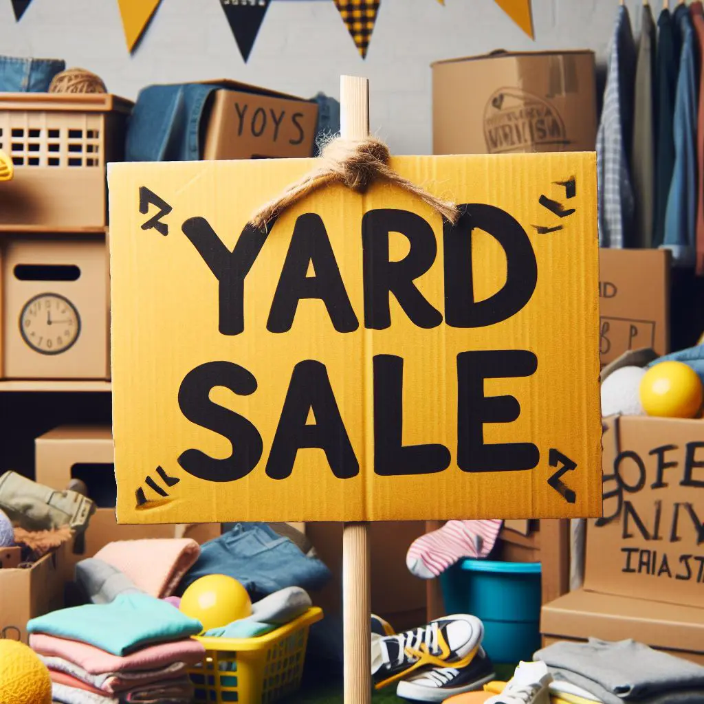 Moving Sale